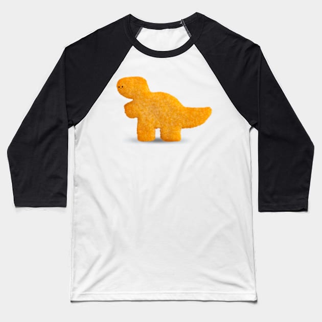 dino nugget Baseball T-Shirt by cmxcrunch